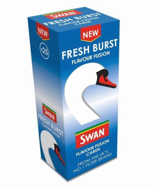 Swan Flavour Fusion Cards - Fresh Burst - Pack of 25 - Vape wholesale supplies